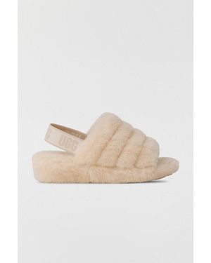 UGG Fluff Yeah Slide Slippers - Natural
