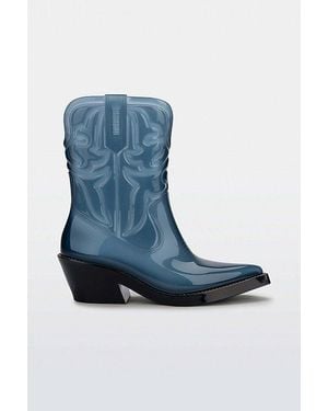 Melissa Texas Jelly Cowboy Boot - Blue