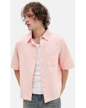 BDG Solid Dusty Pink Arlo Shirt