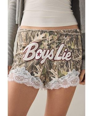 Boys Lie Starlight Graphic Camo Lacie Shorts - Multicolour