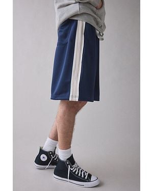 Urban Outfitters Uo Retro Track Short - Blue