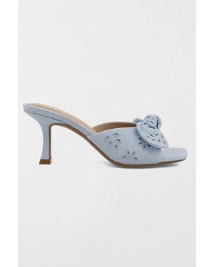 MIA Mia Elyzza Bow Kitten Heel - Blue