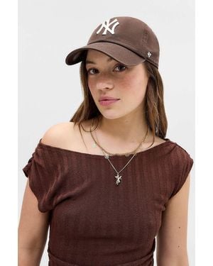 '47 Ny Yankees Clean Up Cap - Brown