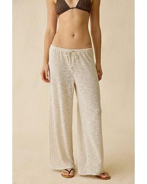 Out From Under Bella Semi-Sheer Swit Beach Pants - Natural