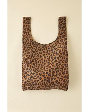 BAGGU Patterned Standard Reusable Tote Bag - Natural