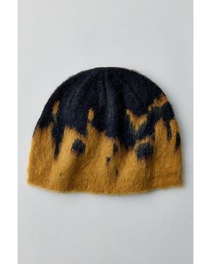 Gramicci Splatter Pattern Beanie - Blue