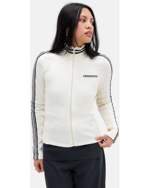 iets frans... White Trip Stripe Track Top