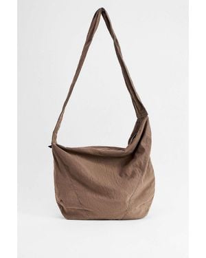 Ayker Brown Sling Bag - White