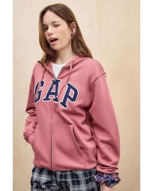 Gap Red Heritage Hoodie - Pink