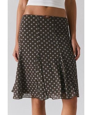 ミニスカート Moschino Ballpoint Pen Polka Dots Pleated Skirt 71912Awnc7L._UY1000_.jpg