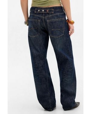 BDG Ada Twisted Straight Leg Jeans - Blue