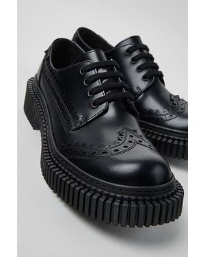 Camper Twins Heeled Oxford - Black