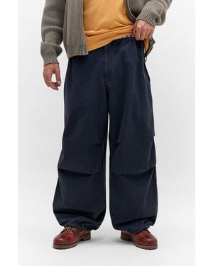 BDG Baggy Tech Trousers - Blue