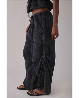 Out From Under Ocean Air Gauze Trousers - Black