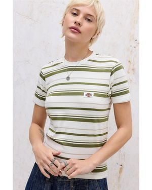Dickies Glade Springs Stripe T-shirt - Natural