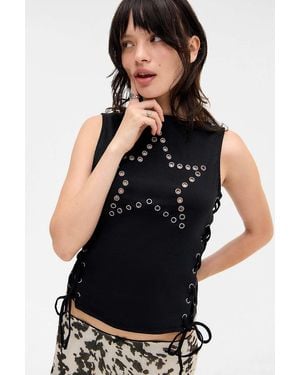 Minga Starlet Tank Top - Black