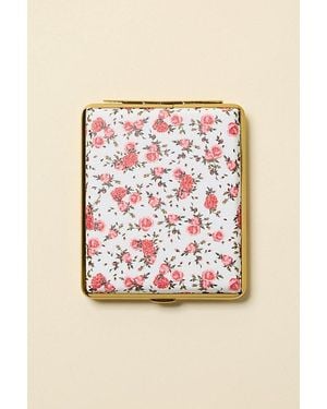 Canvas Style Coquette Stash Case - Pink
