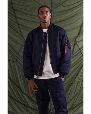 Alpha Industries Alpha Ma-1 Flight Jacket - Blue
