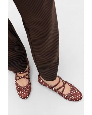 Raid Brown Varley Ballet Shoes