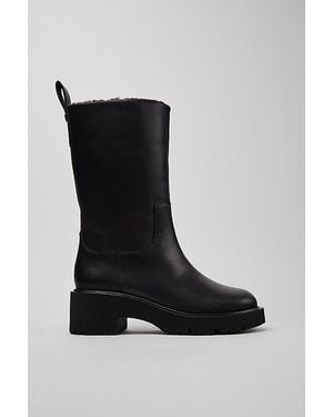 Camper Milah Leather High Boots - Black