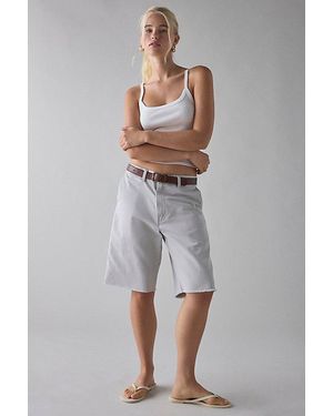 Vintage & ReMADE by UO Remade By Uo Slouchy Chino Jort - Gray