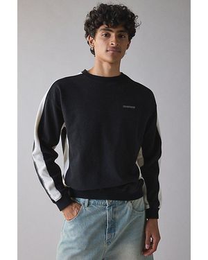 iets frans... Iets Frans. Iets Frans… Paneled Crew Neck Sweatshirt - Black