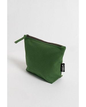 Terra Thread Organic Cotton Canvas Zippered Pouch - Green