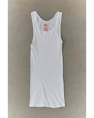 Hanes Cotton Tank Top 6-Pack - Grey