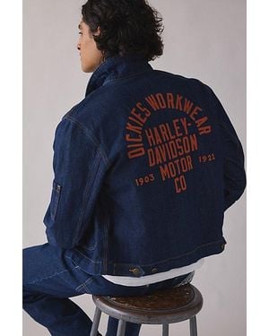 Dickies X Harley Davidson Denim Jacket - Blue