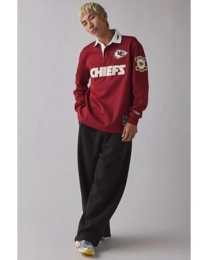 Pro Standard Nfl Kansas City Chiefs Rugby Shirt Top - Red