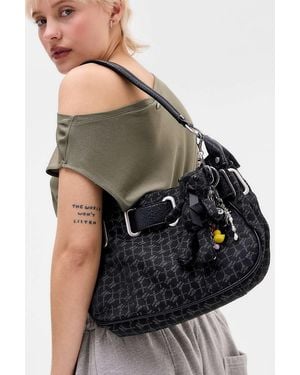 iets frans... Sonny Monogram Shoulder Bag - Black