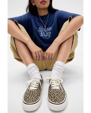Vans Authentic Leopard Trainers - Blue