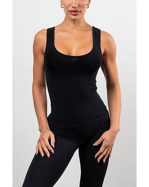 Vitaly Basis U Tank Top - Black