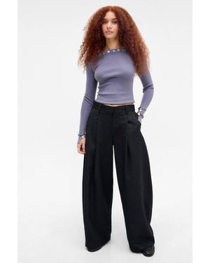Urban Outfitters Uo Noa Cocoon Trousers - Blue