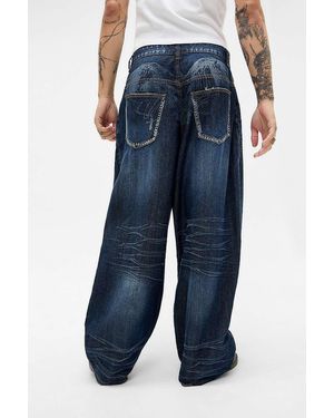 Jaded London Falcon Xl Colossus Jeans - Blue