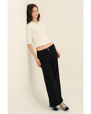 MPAZ STUDIO Devon Ankle Length Pants - Natural