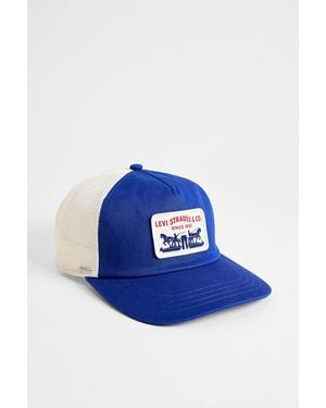 Levi's Blue Presidio Trucker Cap