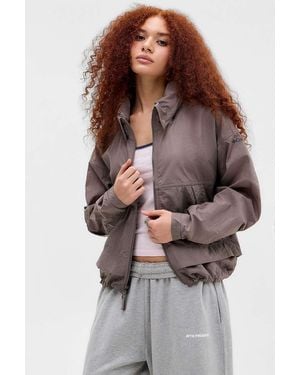 Columbia Iron Paracutie Windbreaker Jacket - Brown