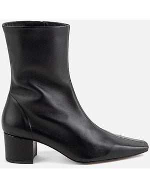 INTENTIONALLY ______ Carlton Heeled Mid Boot - Black
