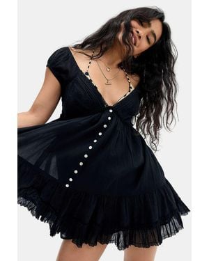 Kimchi Blue Belle Prairie Romper - Blue