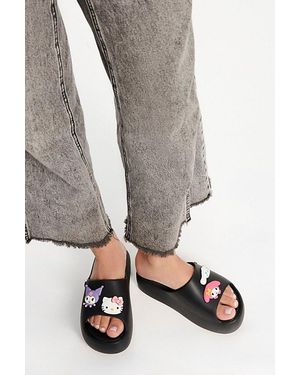 Melissa X Hello Kitty Free Platform Slide Sandal - Grey