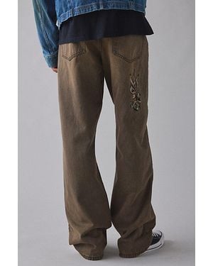 BDG Nitro Flash Tattoo Baggy Fit Jean - Black