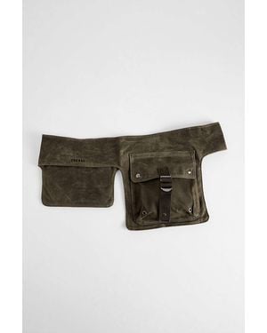 BDG Utility Canvas Belt Bag - Green