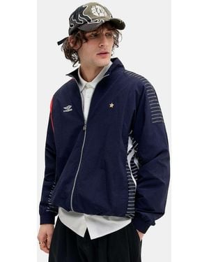 Umbro Baritone Blue Relaxed Track Jacket