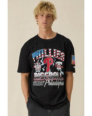 Pro Standard Mlb Philadelphia Phillies Victory Graphic Tee - Black