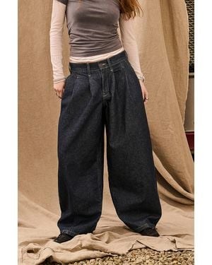 BDG Jax Pleat Front Cocoon Jeans - Multicolour