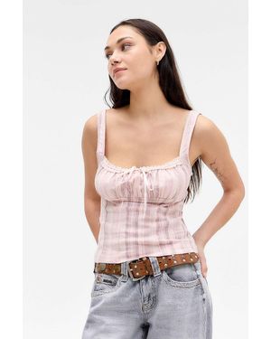 Kimchi Blue Lennon Linen Cami - Multicolour