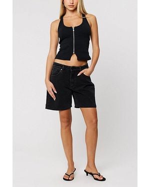 Abrand Jeans 99 Boyfriend Short - Black