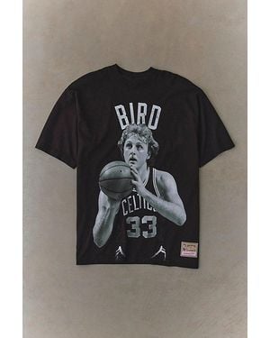 Mitchell & Ness Nba Throwback Legends Graphic Tee - Black