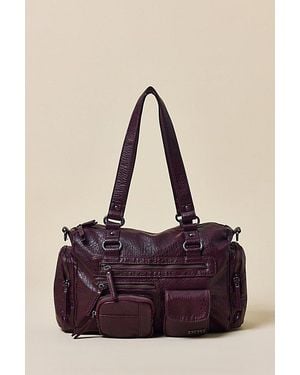 BDG Lulu Pocket Faux Leather Shoulder Bag - Purple